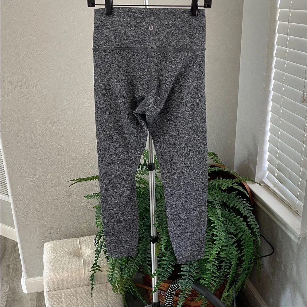lululemon athletica High-Rise Gray Heather Leggings